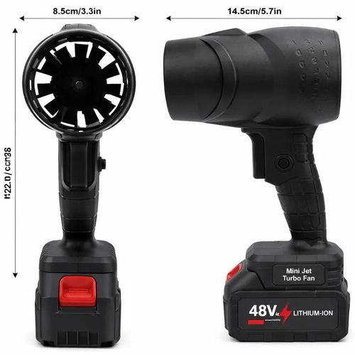 Souffleur avec 2 batteries 48V