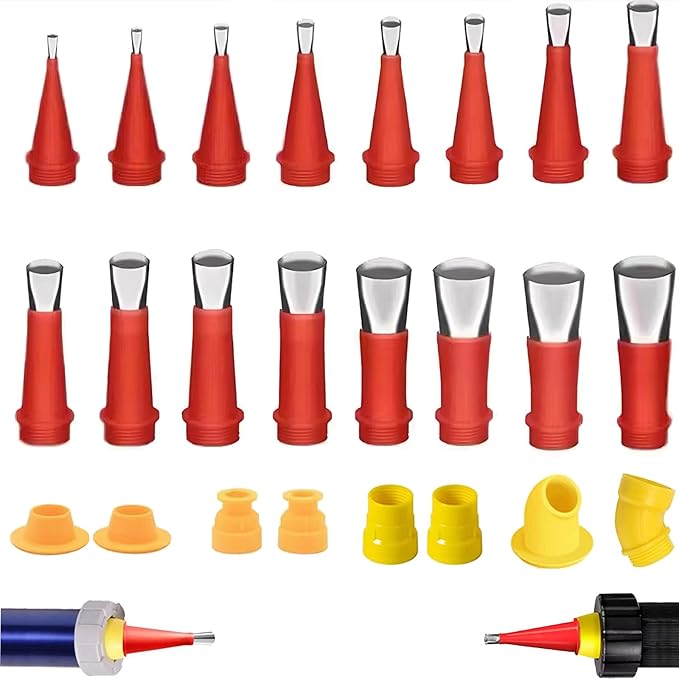 مجموعة من 24 فوهة سيليكون