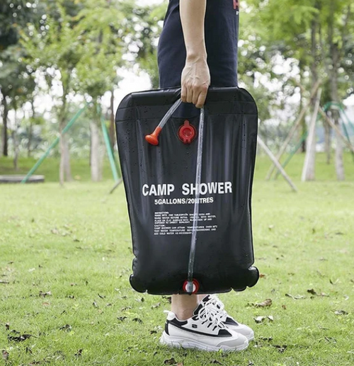 دُشّ التخييم المحمول