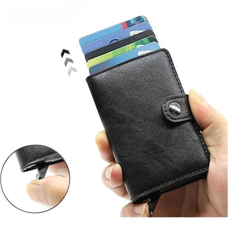 عبوة من محفظتين جلديتين