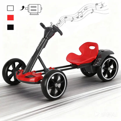 سيارة الكارتينغ القابلة للطي